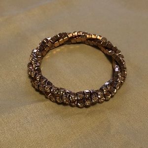 Swarovski TouchStone Twisted Rose Gold Bracelet